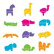 Munchkin® Safari Animals Baby Puzzle Bath Toy, 33 Piece Set, Multi-color, Unisex